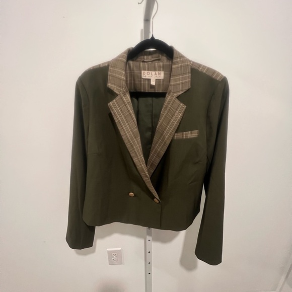 DOLAN Cropped Blazer Jacket / Size L / ANTHROPOLOGIE BRAND /NWOT - Picture 3 of 5